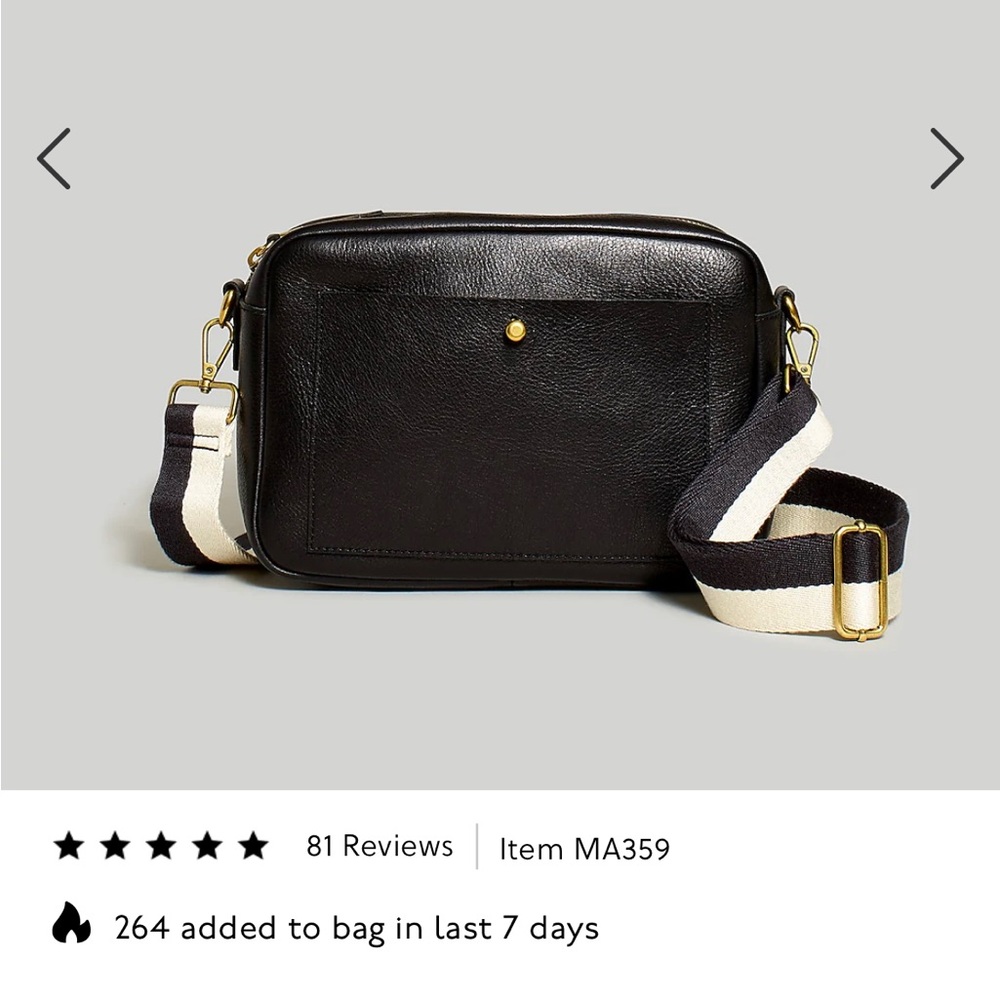 Madewell sling bag transport